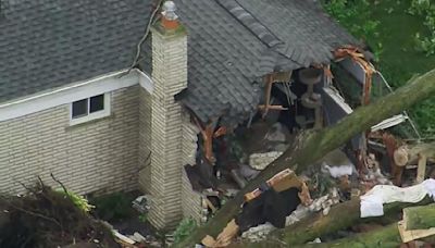 2-year-old killed, mother injured when tree falls on home near Detroit amid severe weather