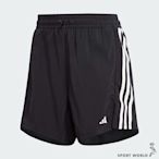 Adidas 女短褲 排汗 黑【運動世界】IB0697