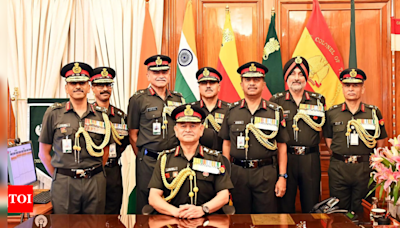 General Dwivedi takes over as chief of Army, faces China, J&K tests | India News - Times of India