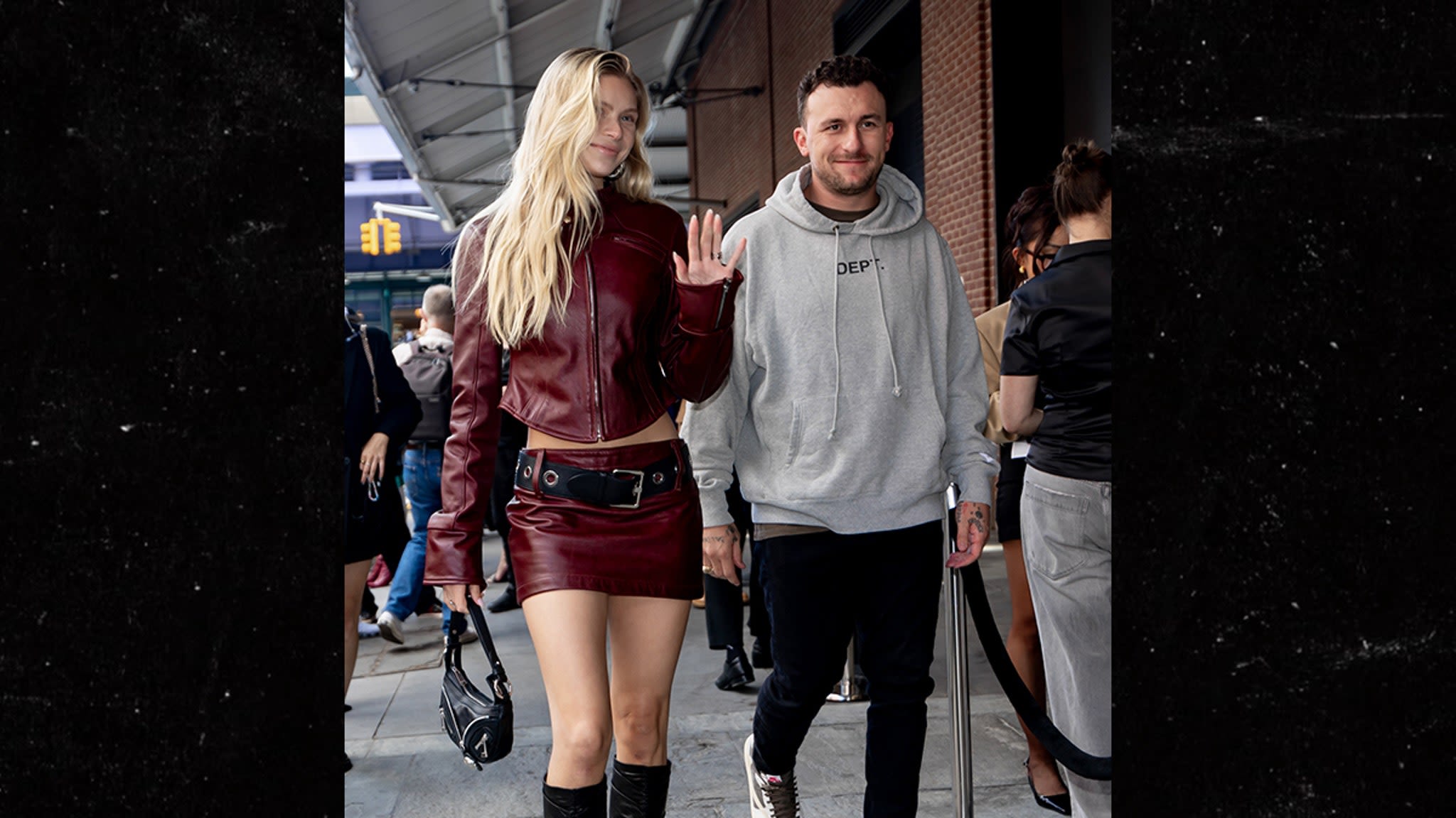 Johnny Manziel, Josie Canseco Hit New York Fashion Week