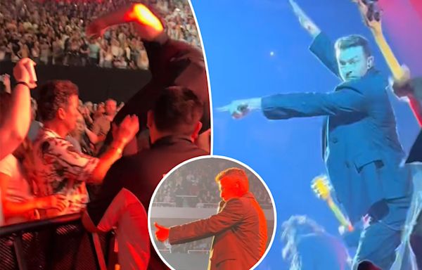 Justin Timberlake abruptly stops Texas concert to help a fan: ‘We need assistance’