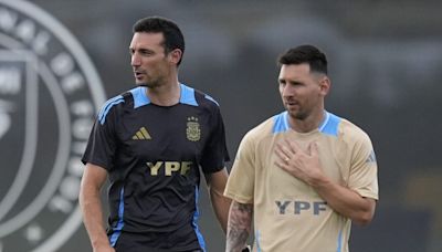 Presencia de Messi en cuartos sigue en duda según Scaloni - El Diario NY