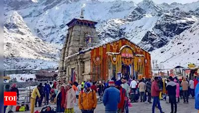 'Congress spreading propaganda': Kedarnath committee chairman says not 230, only 23 kg gold used in temple | Dehradun News - Times of India