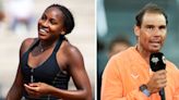 Coco Gauff's eyes 'always wander' to Rafael Nadal on tennis practice courts