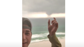 ‘It's selfie time!' Florida man captures dual waterspouts with witty commentary