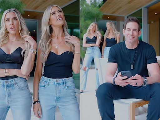Christina Hall and Heather El Moussa Joke Even They Can't Tell Each Other Apart in Video with Ex/Husband Tarek
