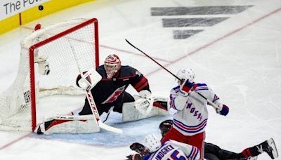 Hurricanes surge past Rangers in the third period, force Game 6 in Raleigh with 4-1 win