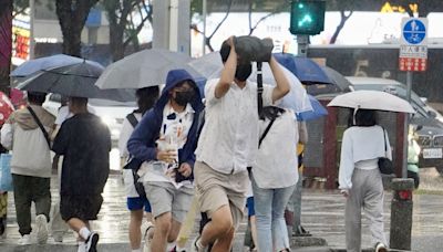 鋒面影響高雄雨量破百毫米 今晚到明天各地天氣不穩定