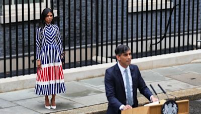 Akshata Murty's striking dress was a pointed farewell to Downing Street