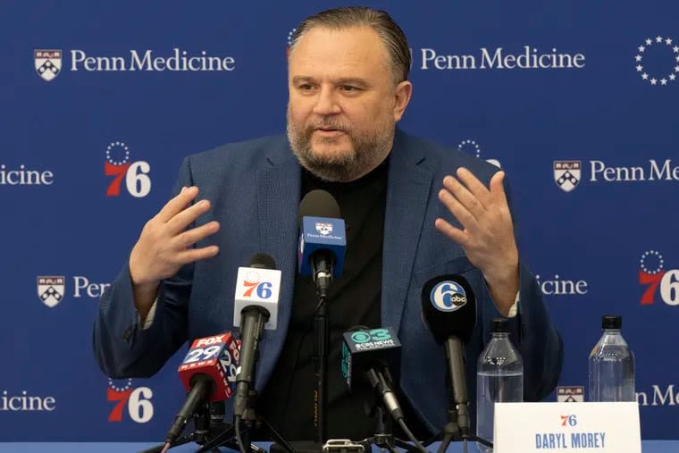 Daryl Morey knows Sixers’ crucial summer is about maximizing Joel Embiid’s prime: ‘We put our focus on now’