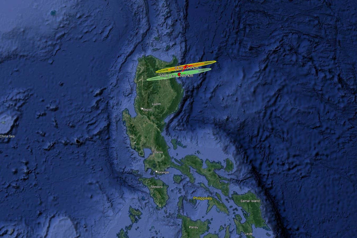 A small asteroid hit Earth and burned up over the Philippines