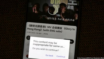 《願榮光歸香港》在港遭YouTube下架