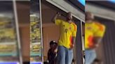 El descontrol de Maluma en el palco tras la caída de Colombia en la Copa América - La Tercera