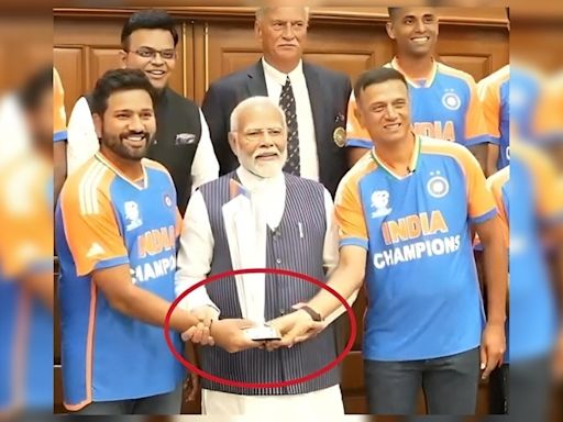 PM Modi's THIS Gesture Towards Rohit-Rahul After T20 WC 2024 Triumph is EPIC - Check DEETS
