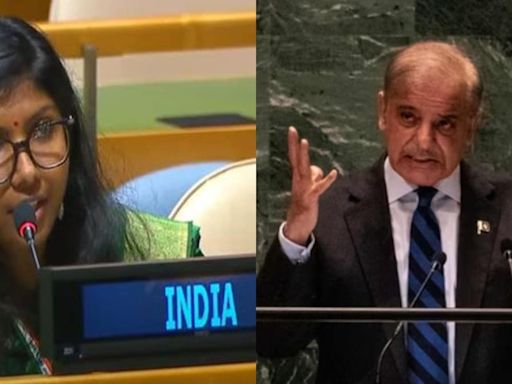 'Travesty & hypocrisy': India delivers sharp rebuttal to Pakistan as Sharif questions J&K elections at UNGA