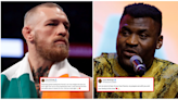 Conor McGregor has sent two classy tweets to Francis Ngannou after the tragic death of his son