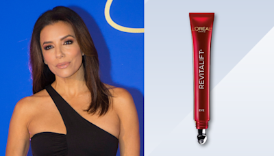 Eva Longoria, 49, adores this L'Oreal anti-aging eye cream — it's down to $18