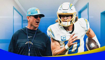 Jim Harbaugh's brave admission amid Chargers' Justin Herbert injury