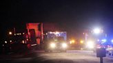 Ashland woman dead, driver hurt after semi-pickup collision in western Wayne County