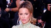 Kate Beckinsale, 50, Stuns in Little Black Bikini and Stilettos