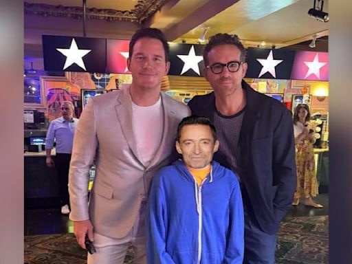 Chris Pratt Hilariously Photoshops Hugh Jackman's Face on His Son; Jokes 'I Thought He'd Be Taller'