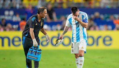 快訊／梅西美洲盃決賽傷退崩潰痛哭 阿根廷驚險奪冠完成2連霸