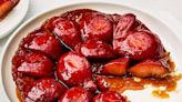 Ginger-Poached Quince Tarte Tatin recipe, from Joanne Chang