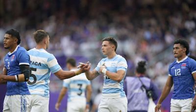 Los Pumas 7s cerraron la jornada con un triunfo ante Samoa en los Juegos Olímpicos 2024