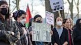 Pro-Palestinian students and activists extend their encampment in front of the Massachusetts Institute of Technology in Cambridge, Massachusetts