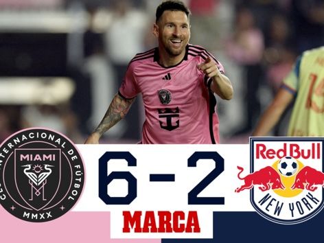 Messi y Suárez guían la goleada de las garzas I Inter Miami 6-2 NY Res Bulls I Resumen y goles I MLS - MarcaTV