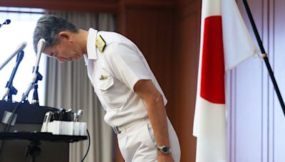 Japan removes navy chief as sweeping misconduct investigation roils military