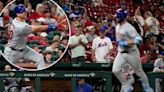 Pete Alonso finally busts out of slump as Mets storm past Cardinals