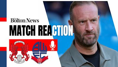 MATCH REACTION: Ian Evatt gives his verdict on Wanderers' 2-1 win at Orient