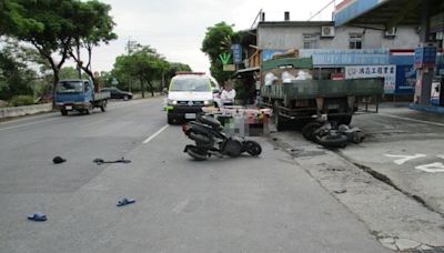 宜蘭三星死亡車禍！7旬翁騎3輪機車左轉 加油站前遭直行機車撞擊送醫不治