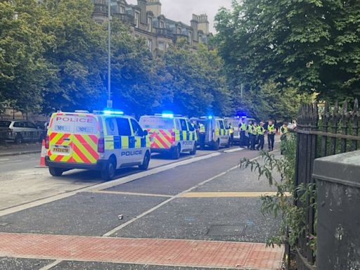 Police swarm Glasgow's south side in major emergency response at Queen's Park