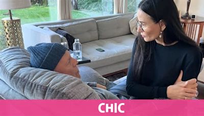 Demi Moore, muy afectada por la enfermedad de Bruce Willis: "Se está preparando para el adiós"