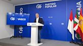 PP vasco denuncia la "coincidencia ideológica" de PSOE y EH Bildu en lo relativo a "democracia y libertad de prensa"