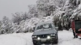 En medio de la histórica nevada en El Bolsón, un Renault 12 se volvió viral por desafiar el temporal