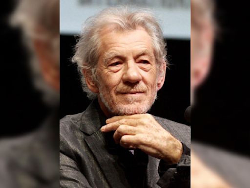 Ian McKellen hospitalised after falling off stage during a performance of Player Kings at a theater in London