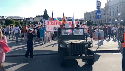 Russische Weltkriegs-Siegesfeier in Wien: "Putin der Mensch Nummer 1"