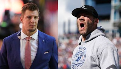 "Gronk Will Kill Me”: Julian Edelman Jokes as Brazilian Fan Asks Ex-Patriots Duo to 'Take it to the Cage'