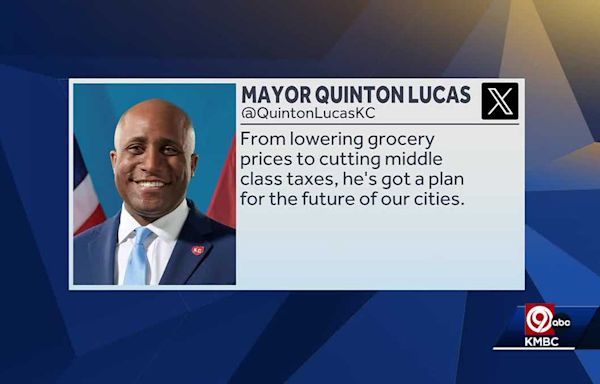 'Proudly stand with Joe': Kansas City Mayor Quinton Lucas weighs in on 2024 election, Biden's candidacy