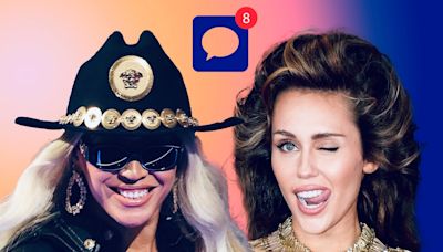 What Do Miley Cyrus & Beyoncé Text About Every Day?