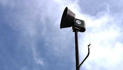 Two outdoor warning sirens undergoing maintenance, will not sound in severe weather