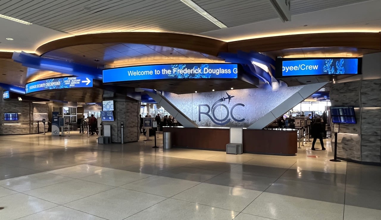 Renovations will soon start at Frederick Douglass Greater Rochester International Airport