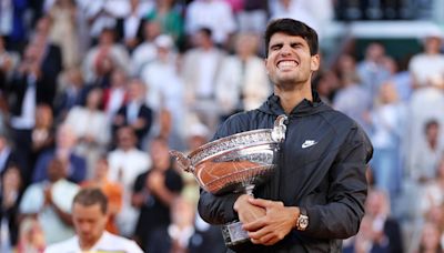 Alcaraz, ante el raro doblete Roland Garros-Wimbledon