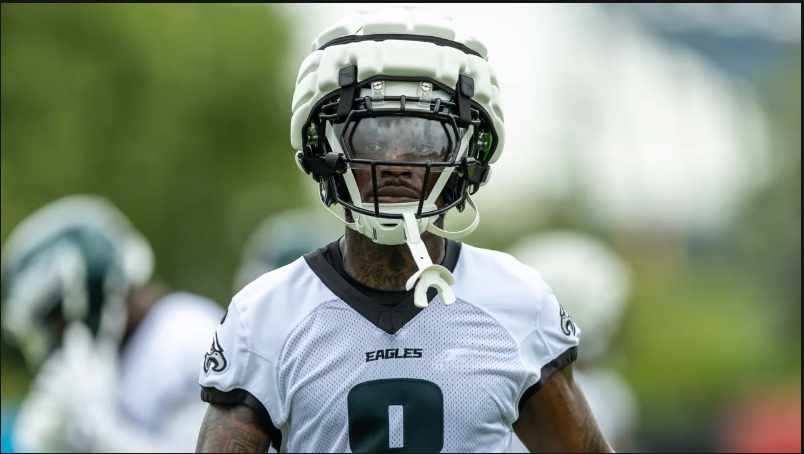 WATCH: C.J. Gardner-Johnson hits a deep jump shot to get Eagles out of a team meeting