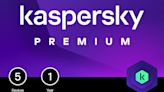 Kaspersky Premium Total Security 2024 | 5 Devices | 1 Year | Anti-Phishing and Firewall | Unlimited VPN | Password Manager | Parental...
