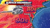 Hot, humid Wednesday with chance for evening scattered showers, thunderstorms