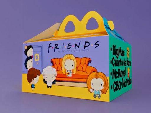 McDonald’s Spain Celebrates ‘Friends’ 30th Anniversary With An Adult Happy Meal